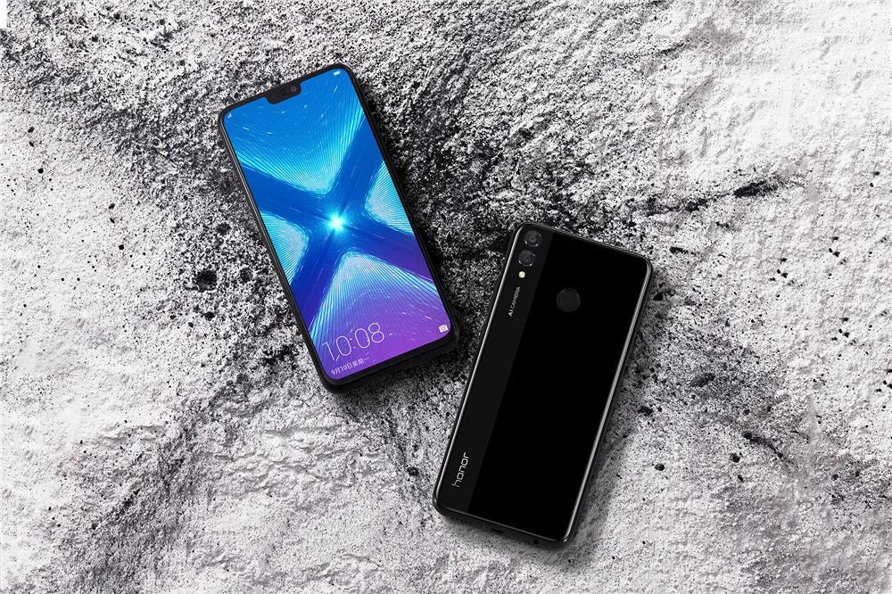 HONOR 8X Smartphone Global Firmware – 6.5" Display, Qualcomm Qilin 710, 20MP Rear Camera, Fingerprint Sensor Used Phone