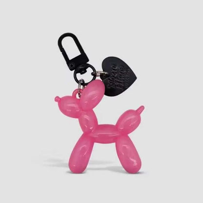 Cute Cartoon Balloon Dog Keychains - Couple Key Ring, New Car Holder Jewelry, Gift Decoration Accessories