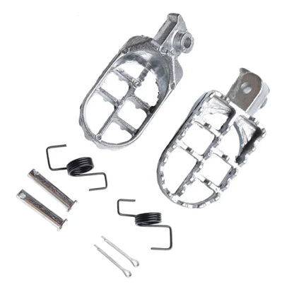 Motorcycle Foot Pegs - Replacement Footrests for Yamaha, Honda CRF/XR Models & Dirt Pit Bikes