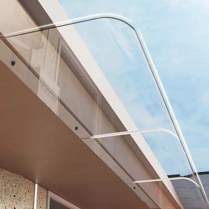 Transparent Outdoor Window & Door Awning – Patio Canopy with UV Protection for Garden, Windows & Patios