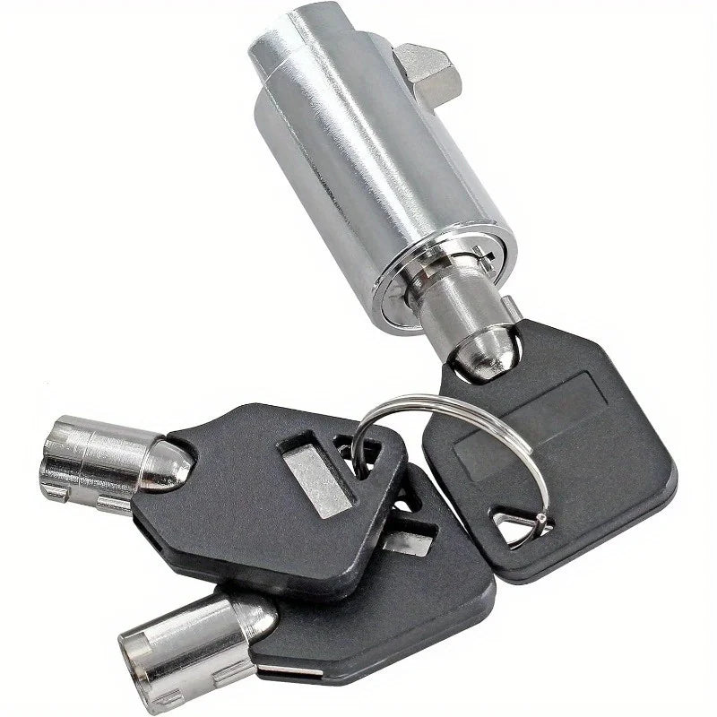 Universal Vending Machine Security Lock Set - Keyed Alike Tubular Keyway Lock