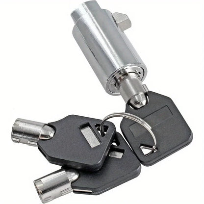 Universal Vending Machine Security Lock Set - Keyed Alike Tubular Keyway Lock