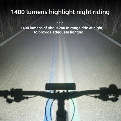 OFFBONDAGE 900Lumen Bicycle Front Light: Waterproof USB Rechargeable Flashlight for MTB Road Cycling