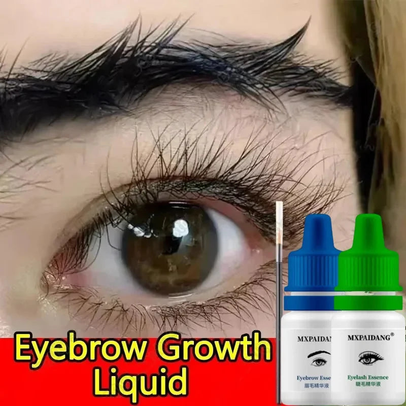 Fast Eyebrow & Eyelash Growth Serum – Hair Loss Prevention, Thicker Fuller Brows & Lashes Enhancer