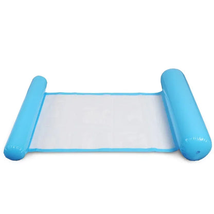 New Inflatable Water Hammock Recliner - Floating Swimming Mattress and Pool Party Lounge Bed