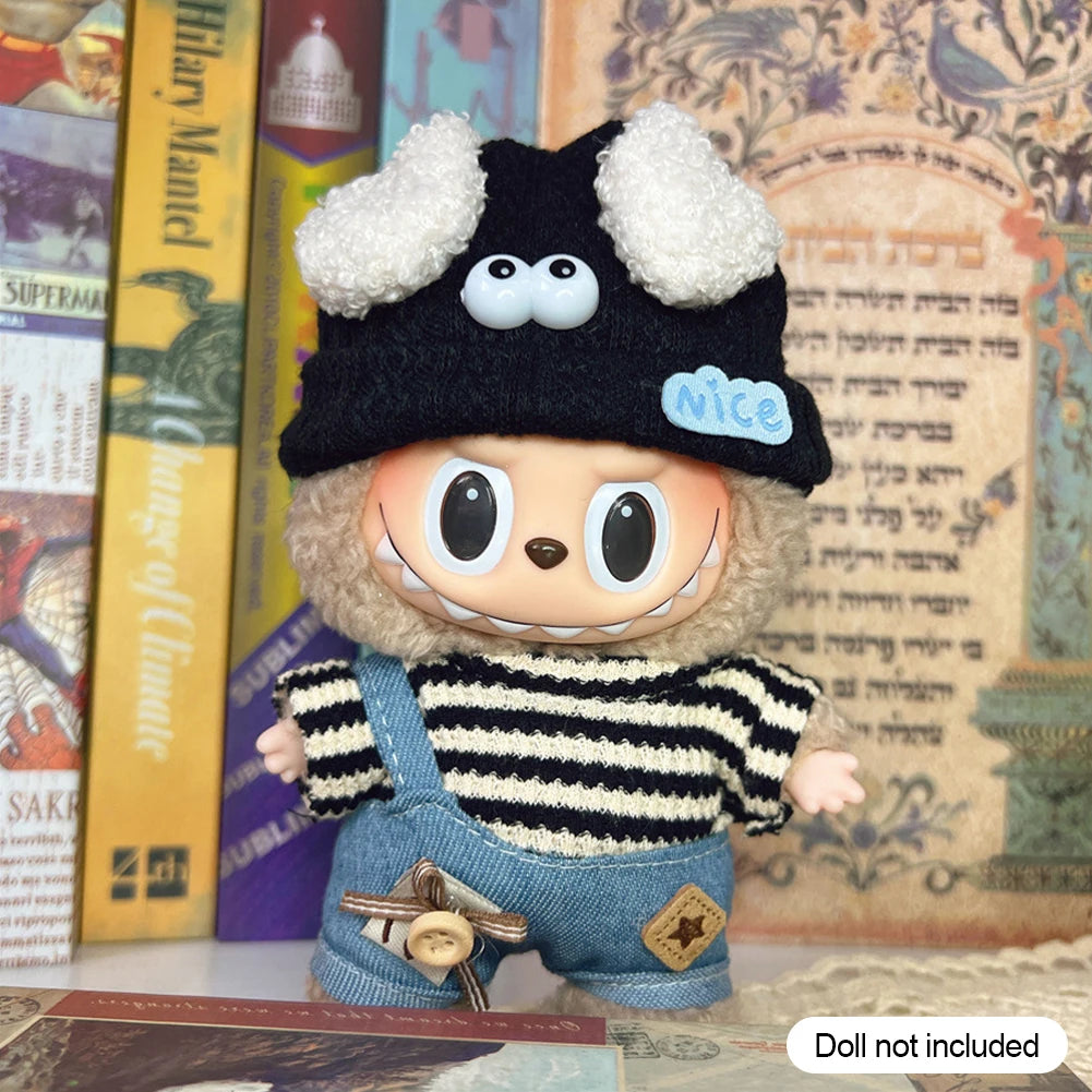 17cm Labubu V1/V2 Doll Clothes – Cosplay Outfits & Accessories | Kids Toy Gift with Various Styles