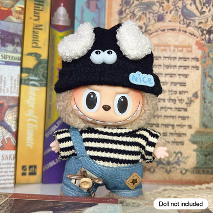 17cm Labubu V1/V2 Doll Clothes – Cosplay Outfits & Accessories | Kids Toy Gift with Various Styles