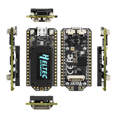 Heltec V4 LoRa 32 Development Board - ESP32-S3 SX1262 WiFi Bluetooth with GPS, 16MB Flash and 2MB PSRAM for IoT