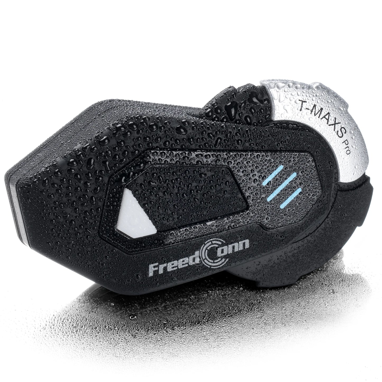 FreedConn Motorcycle Helmet Headset Intercom - Bluetooth Music, FM, Waterproof Moto Helmet Earphones & Intercom System
