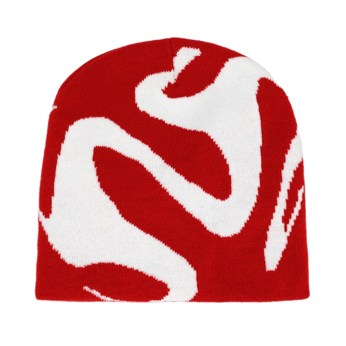 Y2K Letter Knitted Beanie Cap – Unisex Winter Autumn Warm Ski Skullcap, Hip Hop Streetwear Ear Cover Hat for Men & Women