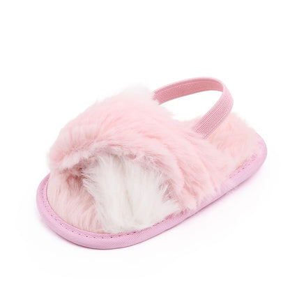 Baby Soft Winter Slippers – High-Quality Pre-Walking Shoes for Boys & Girls 0-18 Months, 2024 Fashion
