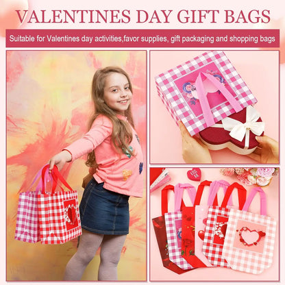 Valentine's Day Non-Woven Tote Bag: Waterproof Gift Packaging for Valentine's Day Gift Decoration