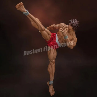 ST Baki Hanma Son of Ogre Action Figure – Hanma Yuujiro PVC Fighting Anime Model Toy Collection Gift