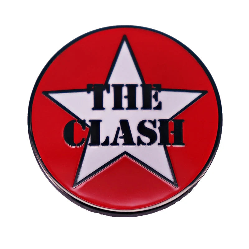 Worldwide Classic Band Logo Enamel Pin – Rap & Rock Music Badge for Hoodies, Backpacks, Decorative Accessories, Fan Gift