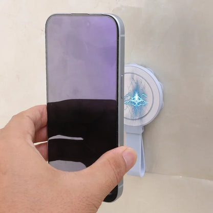 Multi-Functional Magnetic Phone Holder – Silicone Suction Cup Stand for MagSafe iPhone 16-12, Portable Mount