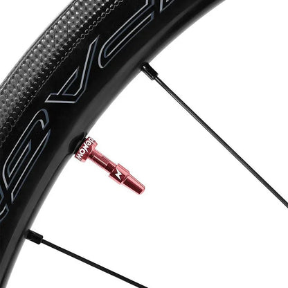 RideNow Metal Nozzle TPU Inner Tube – Removable Valve Cores, External Thread, 700C x 18-32C/32-47C Road Bike & Gravel Presta Valve