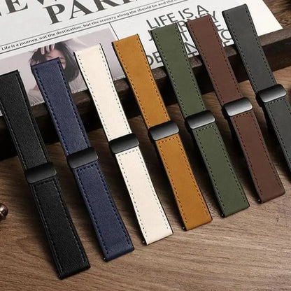 Leather Silicone Magnetic Strap for CMF Watch Pro 2/3 — Wristband Bracelet Correa Belt for Nothing Watch Pro 2/3