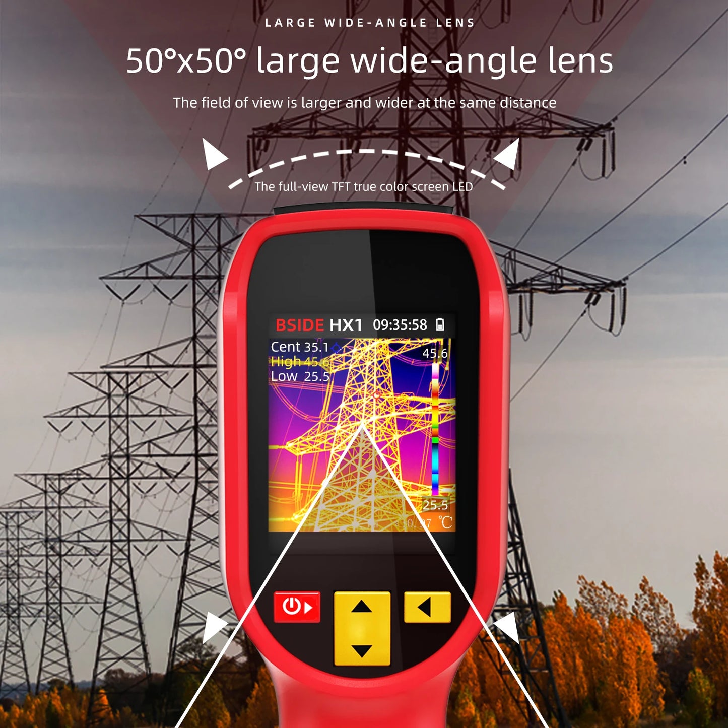 New Style Thermal Imaging Camera – 240x240 Infrared Temperature Meter for PCB Repair & Industrial Pipeline Detection