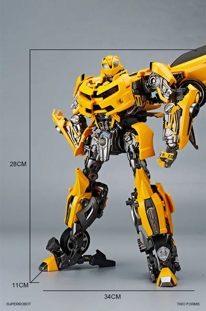 30CM Transforming Robot Toy – Optimus Prime, Bumblebee & Megatron Alloy Action Figures for Kids