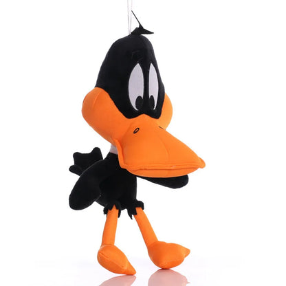 6 Piece Cartoon Character Plush Toy Set - Bugs Bunny, Daffy Duck, Tweety, Cyclone Dog and Bunny Rabbit Stuffed Dolls for Children’s Gifts