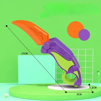 Parent-Child Telescopic Sword — Multiplayer Battle Fidget Toy | 3D Stress-Relief Toy