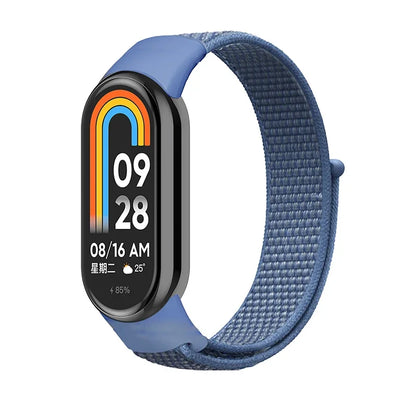 Sport Nylon Loop Strap for Xiaomi Mi Band 9 8 NFC – Replacement Wristband for Mi Band 7 6 5 4 3