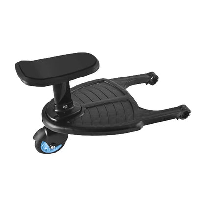 Universal Stroller Step Board Adapter – Seat for Second Child, Jogger, Twin Stroller, Scooter & Baby Pram Hitch Accessory