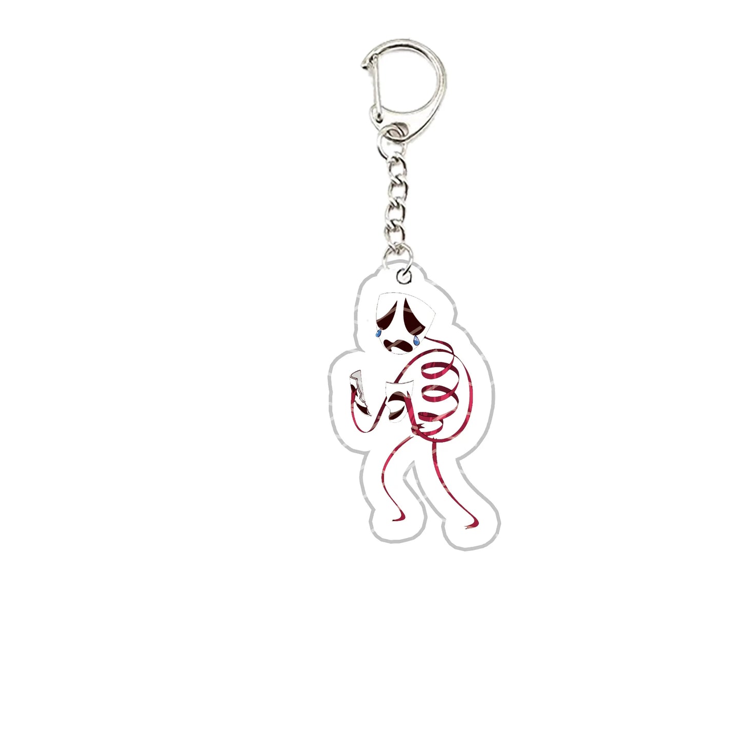 The Amazing Digital Circus Acrylic Keychain – Pomni, Jax, Ragatha, Gangle & Kinger Fan Gift Keyring for Bags & Accessories
