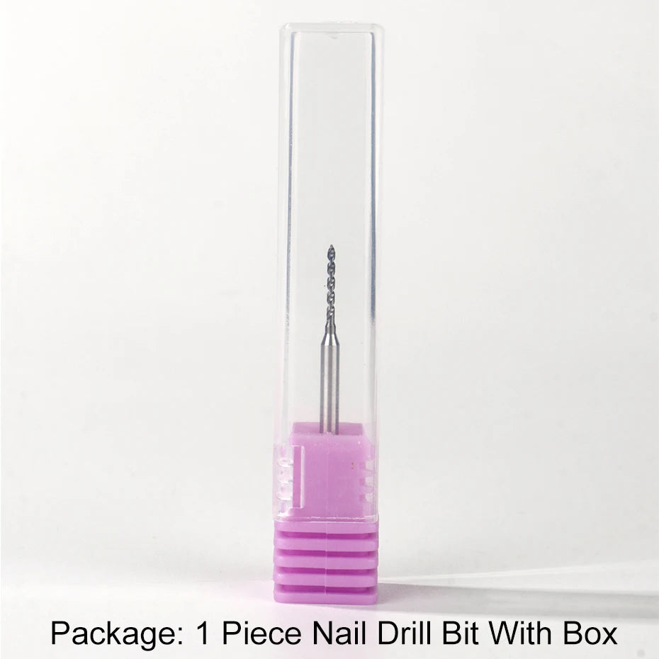 Tungsten Steel Nail Drill Bit - Precision Ring Opening and Nail Art Hole Punching Grinding Tool