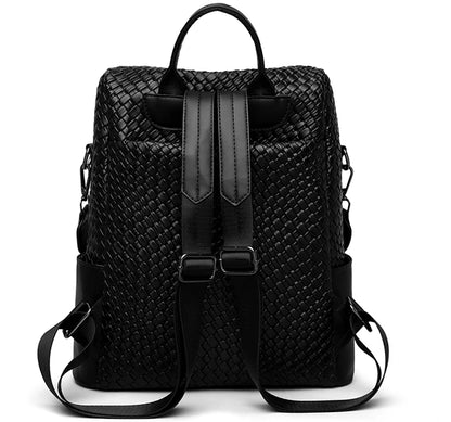 Luxury Women's Designer Backpack - High-Quality Leather, Large Capacity, Multifunctional Travel Mochila for Girls