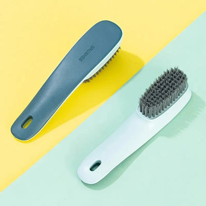 Multi-Purpose Shoe Cleaning Brush - Plastic Scrubbing Tool for Shoes, Clothes & Household Cleaning Tasks