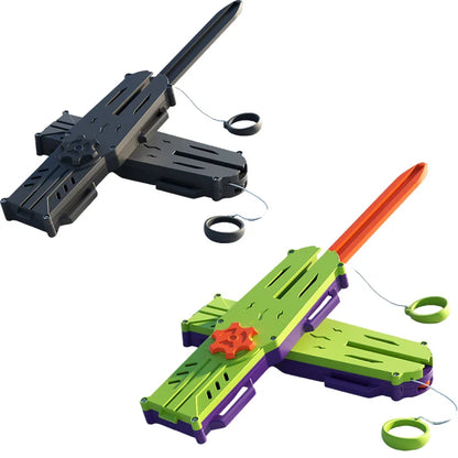 Parent-Child Telescopic Sword Toy - Interactive Multiplayer Battle Game for Stress Relief & Fun Fidget Play