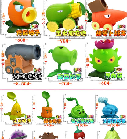 Plants vs Zombies PVZ Pea Shooter Boss Action Figure – Dave Allstar Toy Doll for Kids Gift