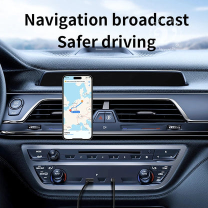 Bluetooth Car AUX Adapter – USB to 3.5mm Stereo Wireless Audio Receiver & Handsfree Dongle