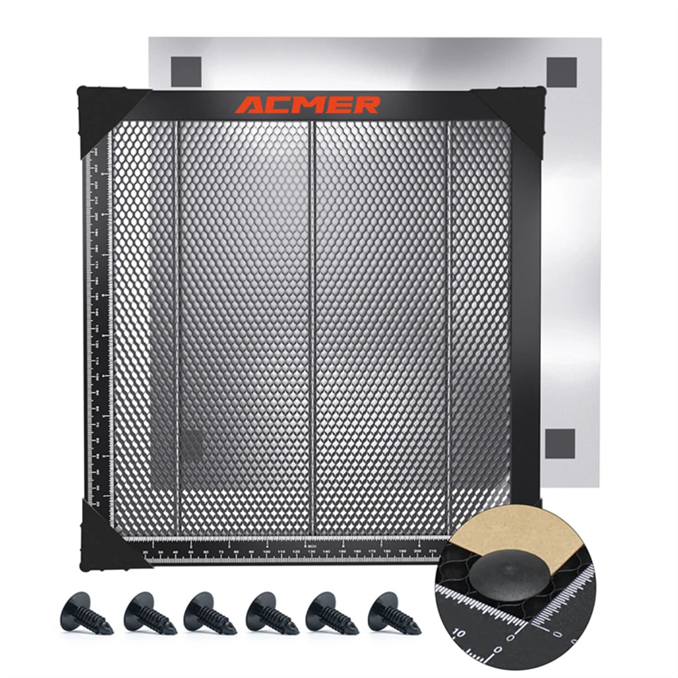 ACMER Laser Cutting Honeycomb Table – 300x300/330x330/400x400/440x440mm for CO2 & Diode Laser Engraver Machines