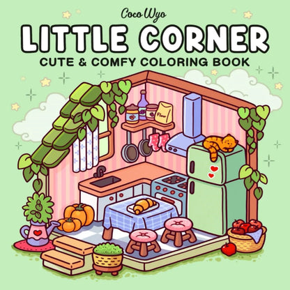 Into the Garden Coloring Book for Adults & Teens - Bold & Simple Designs with Plants, Flowers & Cute Animals