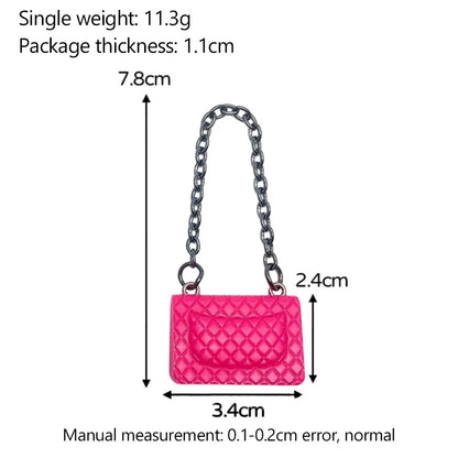 1:12 Dollhouse Miniature Shoulder & Crossbody Bags – Decorative Toy Accessories for Dollhouse Collectors