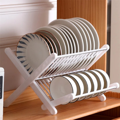 Kitchen Sink Organizer Rack — Adjustable Dish Drying Shelf for Bowls, Plates & Storage, Desktop Holder Accessories