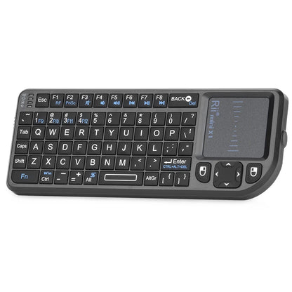 Rii X1 2.4GHz Mini Wireless Keyboard with TouchPad – English/ES/FR Layout for Android TV Box, PC & Laptop