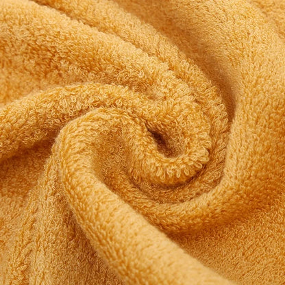 Bamboo Fiber Bath Towels - 1/4/6PCS Thick Absorbent Face & Bathroom Towel Set