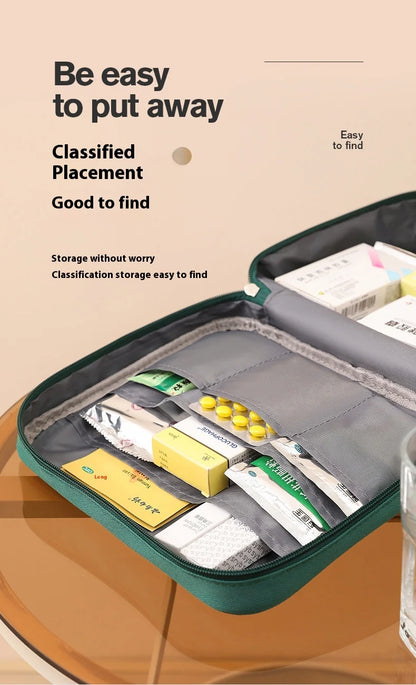 Portable Medicine Box – Compact Pill Organizer for Travel & Daily Use
