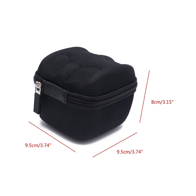 Portable EVA Watch Carrying Case – Hard Travel Storage Box with Pillow for Wristwatches & Jewelry