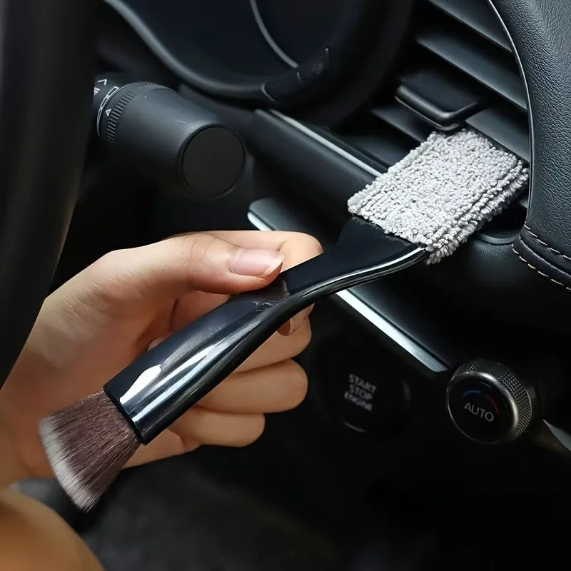 Car Interior Detailing Brush – Soft-Bristle Cleaning Tool for Dashboards, Air Vents & Hard-to-Reach Crevices