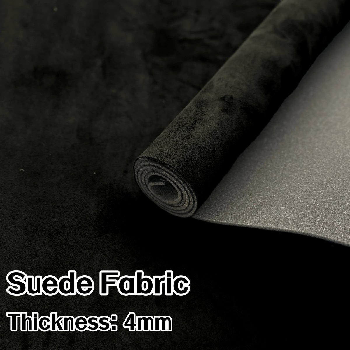 Suede Car Headliner Fabric with Foam Backing - Automotive Roof Lining for Interior Upholstery Repair & DIY Projects