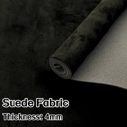 Suede Car Headliner Fabric with Foam Backing - Automotive Roof Lining for Interior Upholstery Repair & DIY Projects