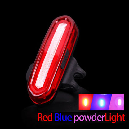 USB Rechargeable LED Bike Tail Light – Bright Rear Warning Lamp for Mountain & Road Cycling