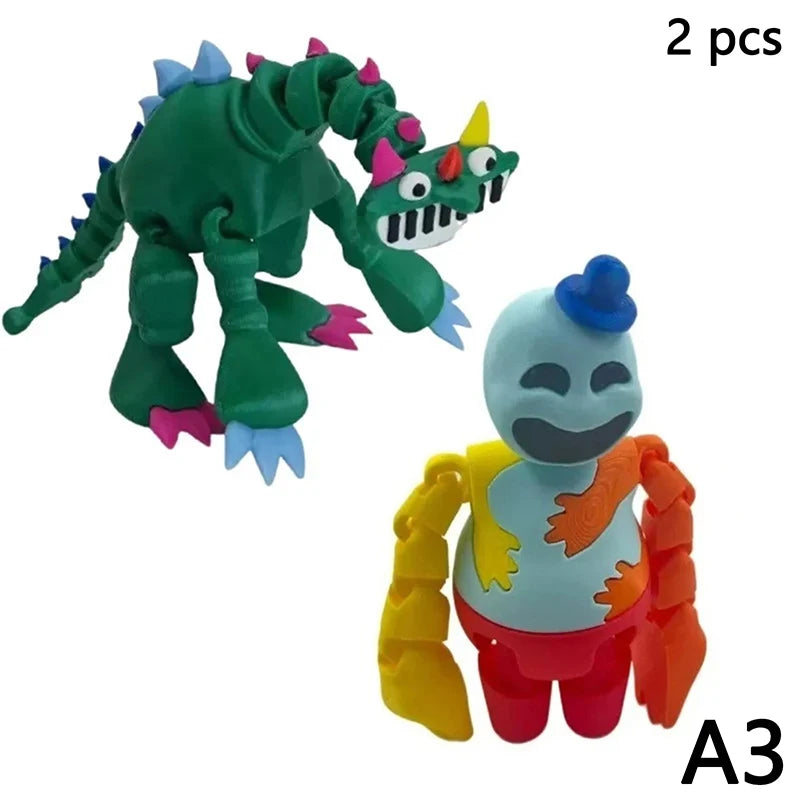 3D Printed Doey The Doughman Toy Figure – Pianosauruses Creative Ornament for Decoration & Gift