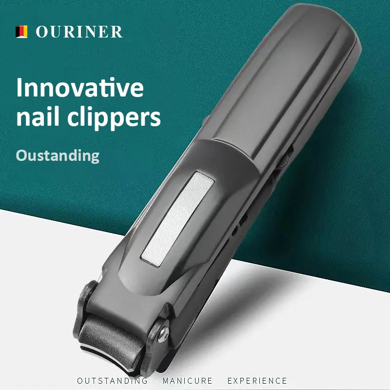 Car-Shaped Stainless Steel Manicure Kit - Nail Cuticle Clippers, Nipper Cutter, and Trimmer - Pedicure and Toenail Fingernail Scissors included