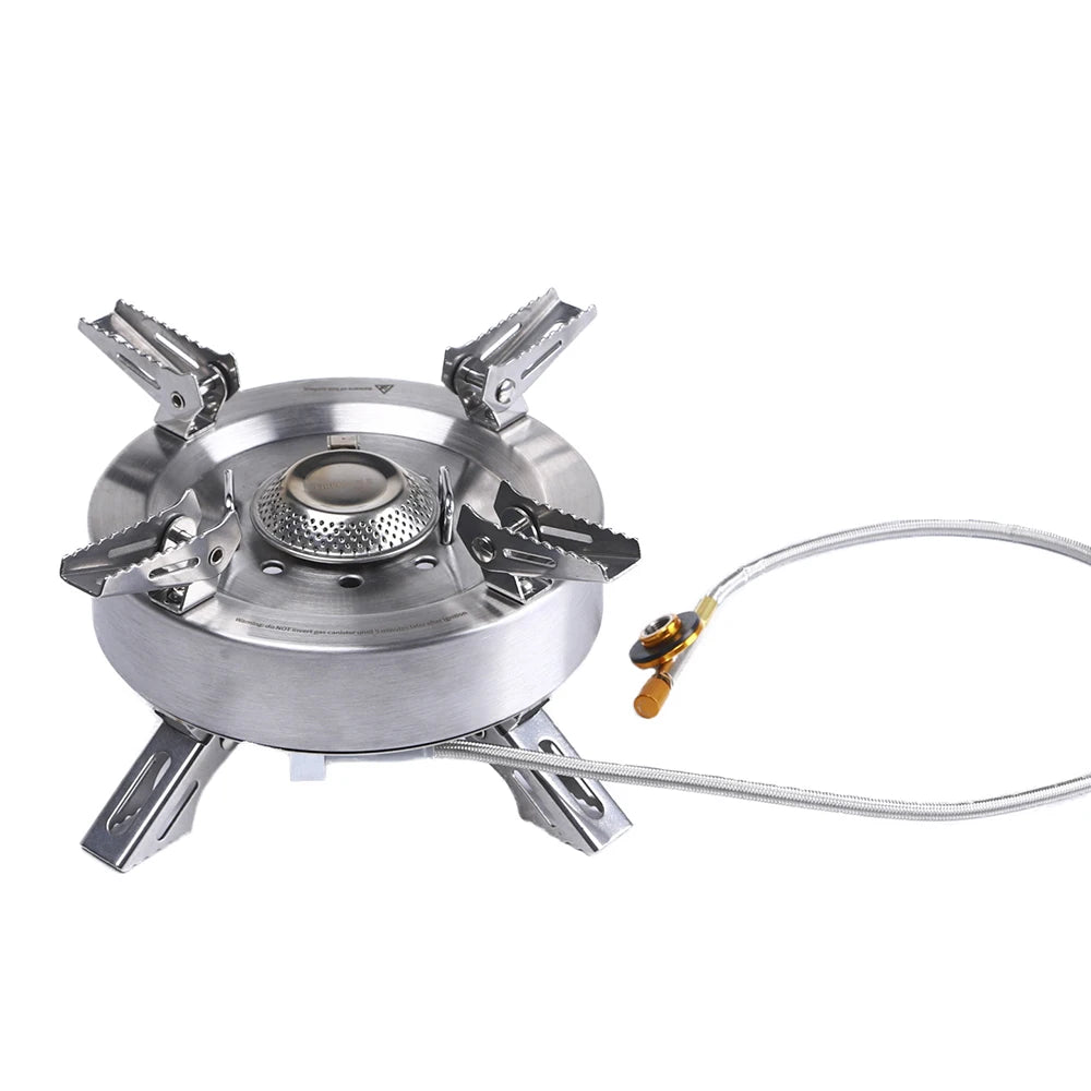 Fire Maple Saturn Split Gas Burner – Foldable Double-Preheater Outdoor Camping Stove 4400W–11000W High Power