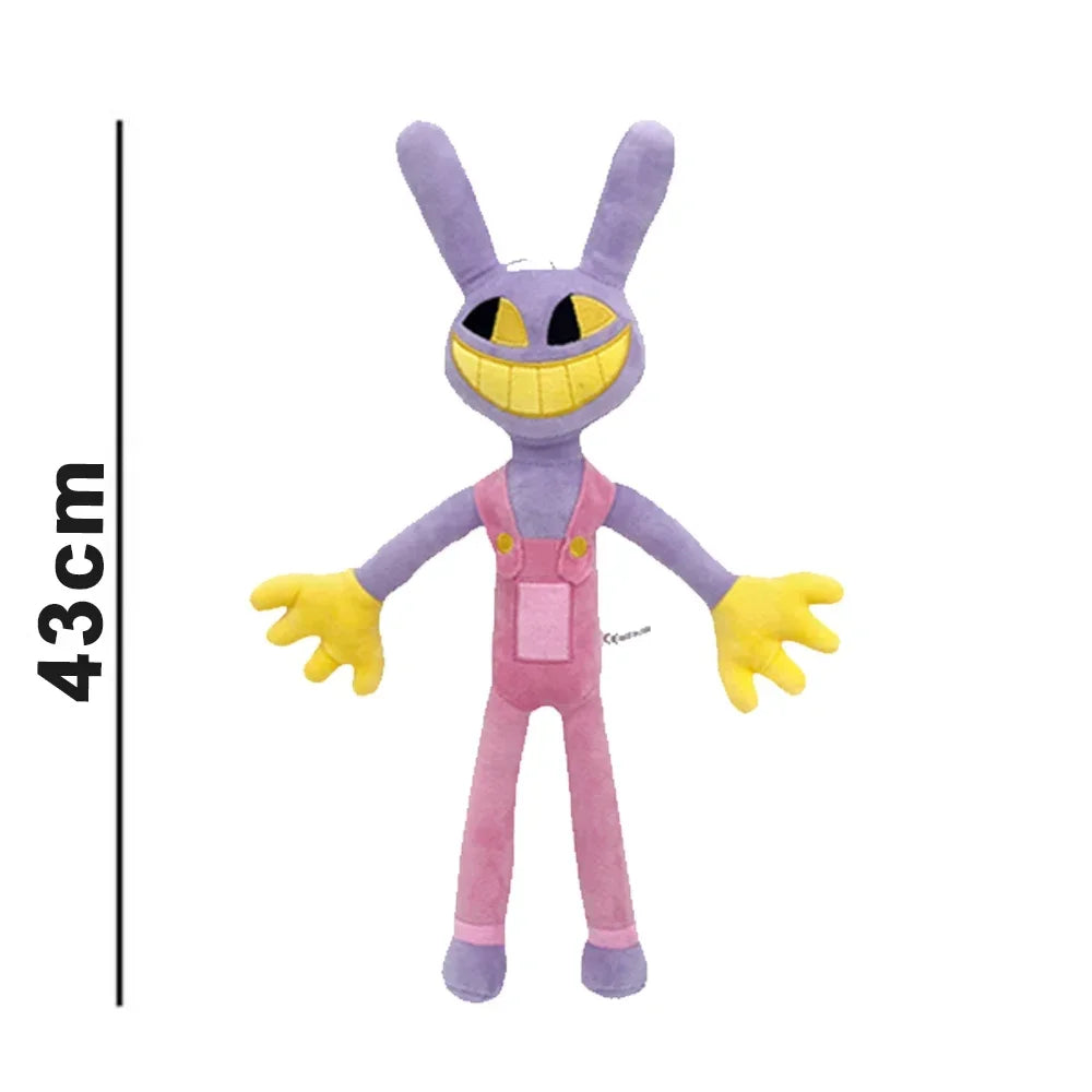 37-Style The Amazing Digital Circus Plush Toys - Clown & Rabbit Stuffed Dolls for Kids, Fans, Collectors & Gifts